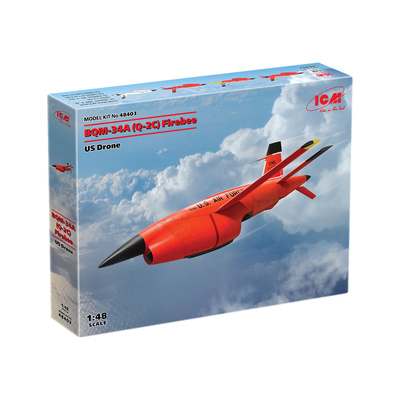 48403 ICM 1/48 Американский беспилотный самолет BQM-34A (Q-2C) Firebee