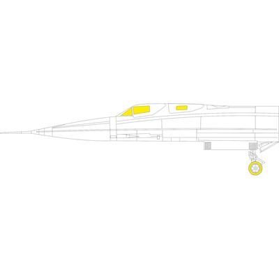 EX836 Eduard 1/48 Mask for SR-71A