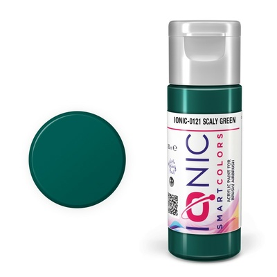 IONIC-0121 Ammo Mig Акриловая краска IONIC Чешуйчато-зелёный / Scaly Green