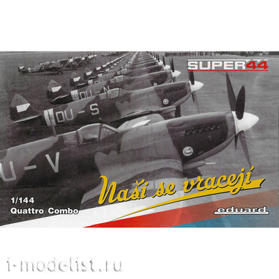 4432 Eduard 1/144 Nasi se vraceji Quattro Combo (four models in a box)