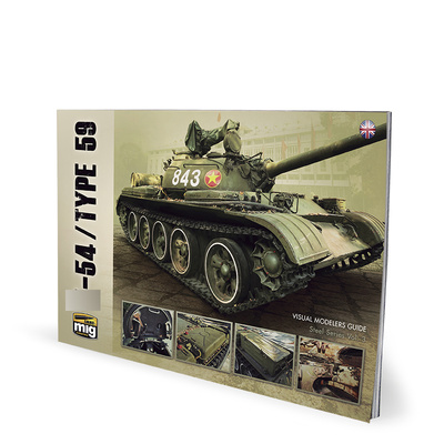 AMIG6032 Ammo Mig Tип 54/TYPE 59 – VISUAL MODELERS GUIDE (English)