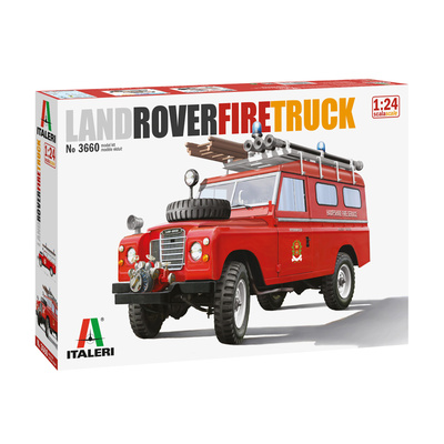 3660 Italeri 1/24 Пожарный автомобиль Land Rover