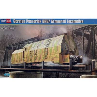 82922 HobbyBoss 1/72 Panzerlok BR57 Armoured Locomotiv