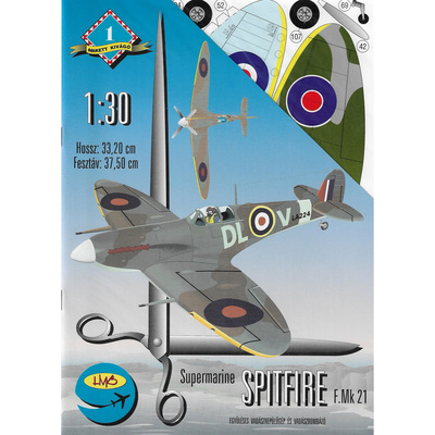 LMB 001 LMB 1/30 Supermarine Spitfite F.Mk.21