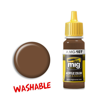 AMIG0107 Ammo Mig WASHABLE EARTH (смываемый земляной)