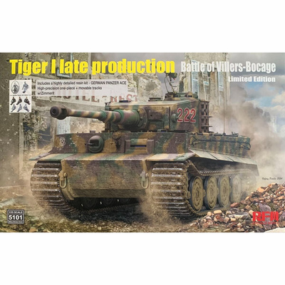 RM-5101 Rye Field Model 1/35 Немецкий танк Tiger I (поздний) 