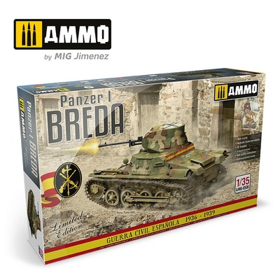 AMIG8506 Ammo Mig 1/35 Танк Panzer I Breda, Гражданская война в Испании 1936 - 1939