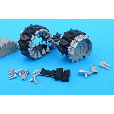 MTL-35311 MasterClub 1/35 Wideners for vvss M4 Sherman type 1 (Extra set, suitable for all VVSS tracks М4кроме T41 and WE210)
