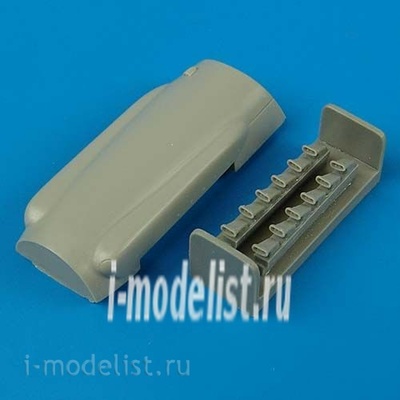 QB48 229 Quickboost 1/48 Набор для Spitfire Mk. XIV cowling and exhaust