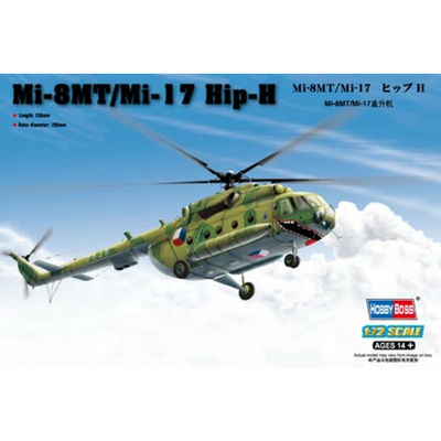87208 HobbyBoss 1/72 Советский многоцелевой вертолёт Mu-8MT/Mu-17/171 Hip-H
