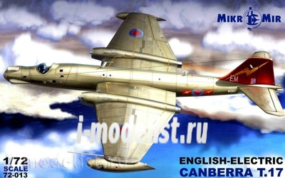 72-013 Microcosm 1/72 E. E Canberra T. 17