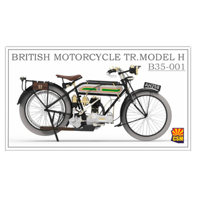 B35-001 Copper State Models 1/35 Британский мотоцикл Tr.Model H