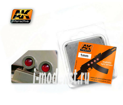 AK201 AK Interactive Lens transparent red red 1mm