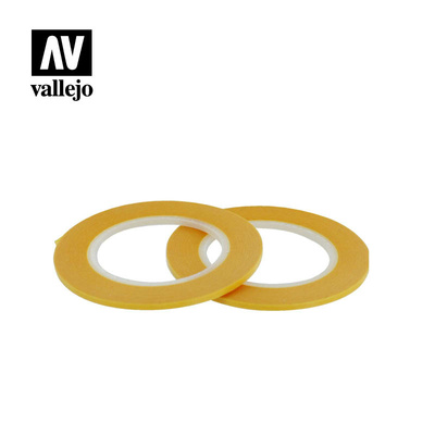 T07003 Vallejo Маскировочная лента 2 мм х 18 м / Masking Tape 2 mm x 18 m