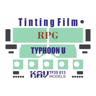 TF35 013 KAV Models 1/35 Тонировочная плёнка для Typhoon-U 63095 (RPG-MODEL)