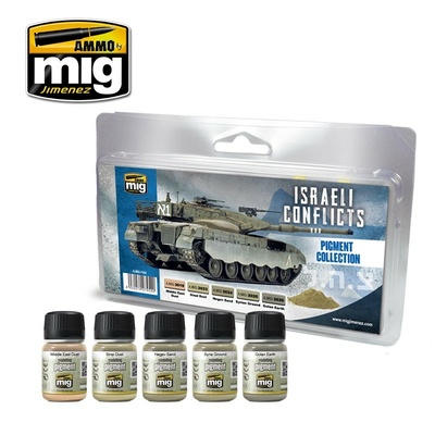AMIG7454 Ammo Mig Israeli Conflicts Pigment Collection