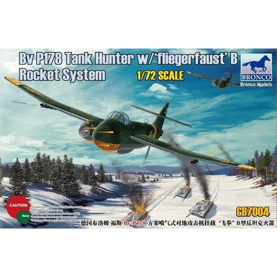 GB7004 Bronco 1/72 BV P178  Tank Hunter w/ ‘Fliegerfaust’ B Rocket System