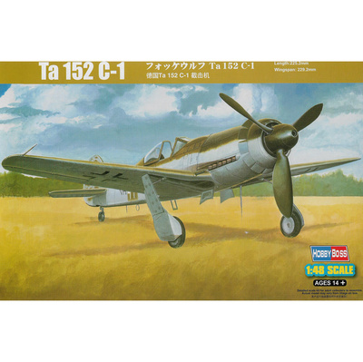 81702 HobbyBoss 1/48 Немецкий штурмовик Focke-Wulf Ta 152C-1