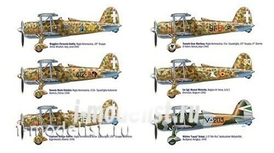 2702 Italeri 1/48 Самаолет CR 42 Falco ''ACES''