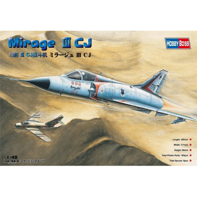 80316 HobbyBoss 1/48 Самолет Mirage III CJ 