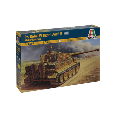6507 Italeri 1/35 Немецкий танк Pz.Kpfw.VI Tiger I Ausf. E