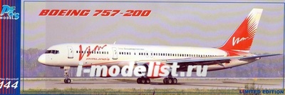 14412 PasModels 1/144 Пассажирский самолет Boeing 757-200 (смола)