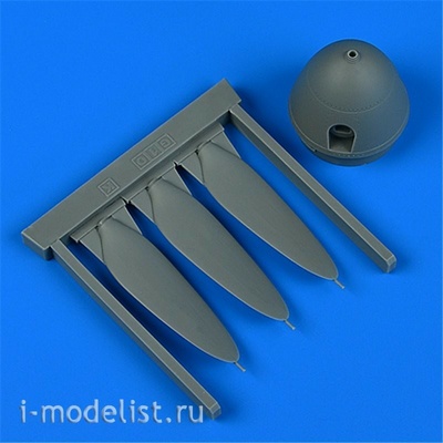 QB32 256 QuickBoost 1/32 Набор дополнений Bf 109G-10/K propeller for Revell