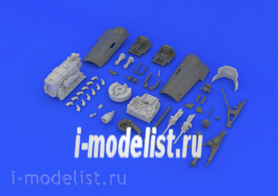 648141 Eduard 1/48 Набор дополнений Bf 109G-6 engine and guns