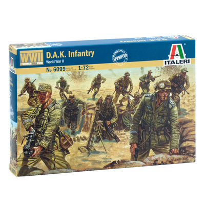 6099 Italeri 1/72 Немецкая пехота Африканского корпуса
