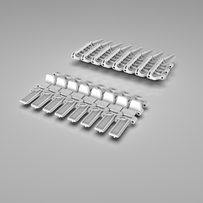 DVC35037 DVC 1/35 Траки наборные зимние для Panzer III/IV (3D печать)