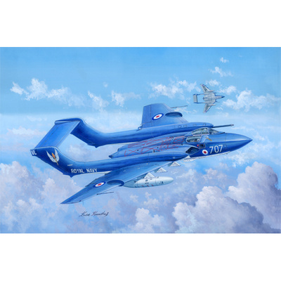 05808 Трубач 1/48 Британский истребитель de Havilland DH.110 Sea Vixen Faw.2