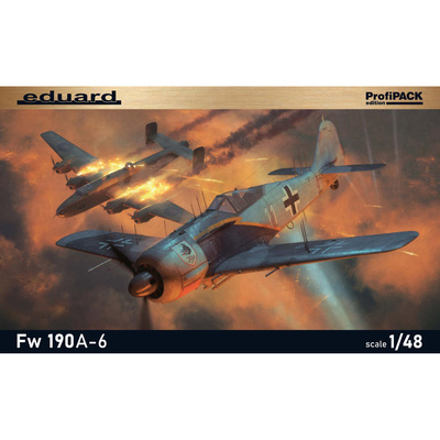 82137 Eduard 1/48 Немецкий истребитель Fw 190A-6 (ProfiPACK)