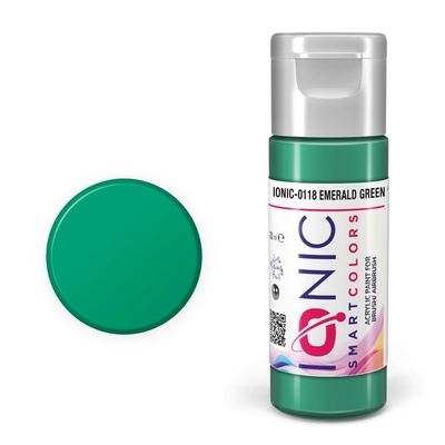 IONIC-0118 Ammo Mig Акриловая краска IONIC Изумрудно-зелёный / Emerald Green
