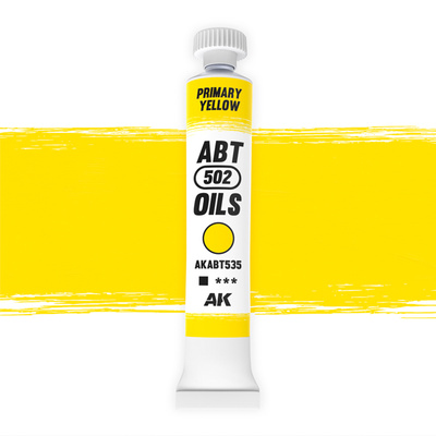 AKABT535 Abteilung 502 Масляная краска Основной жёлтый / Primary Yellow