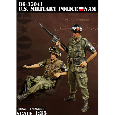 B6-35041 Bravo-6 1/35 U.S. Military Police, Nam / Военная полиция США, Вьетнам