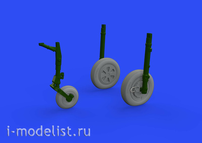 672231 Eduard 1/72 Набор дополнений MiGG-21PFM колёса