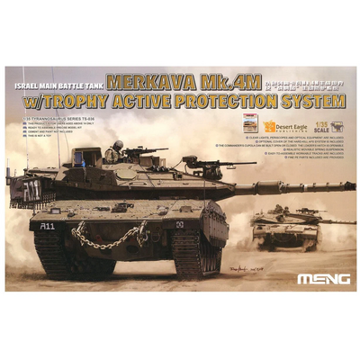 TS-036 Meng 1/35 Израильский танк Merkava Mk.4M с системой активной защиты Trophy