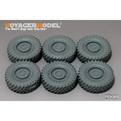 PEA360 Voyager Model 1/35 Колёса для US COUGAR 6X6