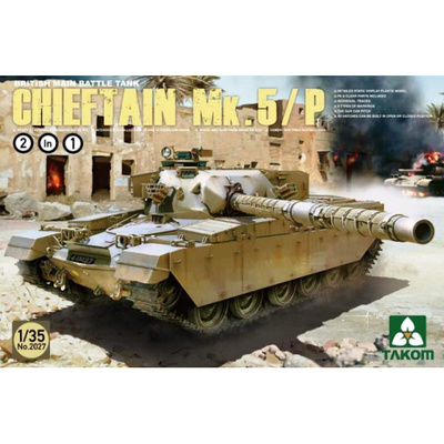 2027 Takom 1/35 Британский танк Chieftain Mk.5 (2 в 1)