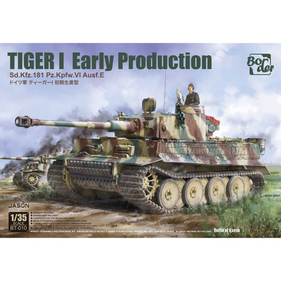 BT-010 Border Model 1/35 Немецкий танк Pz.Kpfw.VI Ausf.E Sd.Kfz.181 Tiger I