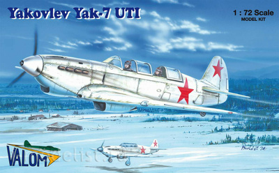 72076 Valom 1/72 Yakovlev Yak-7 UTI air force