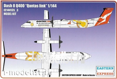144135-3 Восточный Экспресс 1/144 Dash 8 Q400 Qantas Link