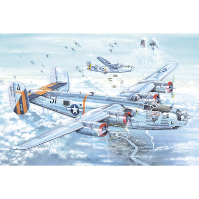 83211 HobbyBoss 1/32 Американский тяжёлый бомбардировщик B-24J Liberator