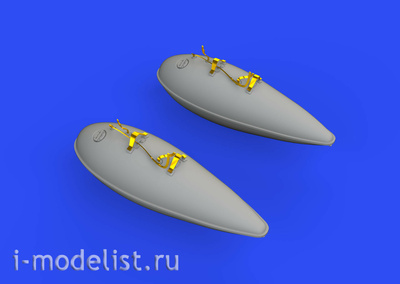 648571 Eduard 1/48 Addition to model P-51D 75gal suspension tanks