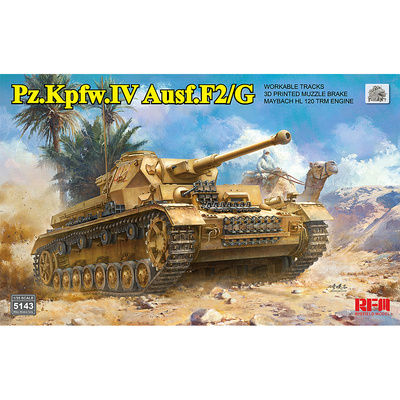 RM-5143 Rye Field Model 1/35 Notмецкий танк Sd.Kfz.161/1 Panzerkampfwagen IV Ausf. F2/G