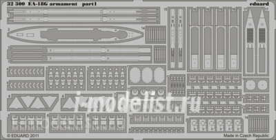 32300 Eduard 1/32 Фототравление для EA-18G armament