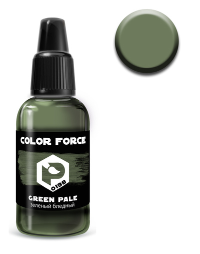 арт.0198 Pacific88 Краска для аэрографии Color Force Зелёный бледный (Green pale)