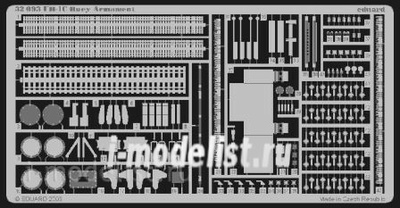 32093 Eduard photo etched parts for 1/35 UH-1C armament