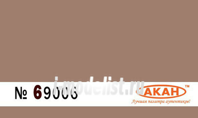 69006 Акан Телесный средний золотистый загар