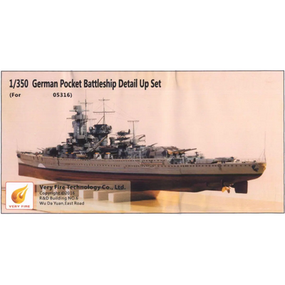 VF350001 Very Fire 1/35 Набор дополнений для Немецкого карманного линкора 